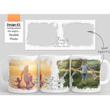 Family Photo Ceramic Mug - 4Keepsake LLC