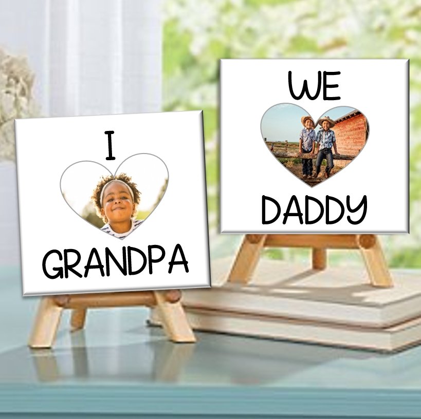 Father's Day Personalized Canvas - 4Keepsake LLC