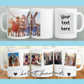 Friendship Photo Ceramic Mug - 4Keepsake LLC