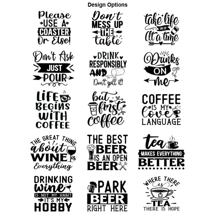 Funny Quote Personalized Coaster - 4Keepsake LLC