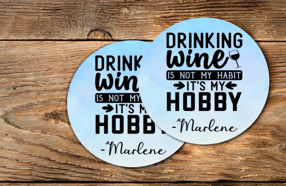 Funny Quote Personalized Coaster - 4Keepsake LLC