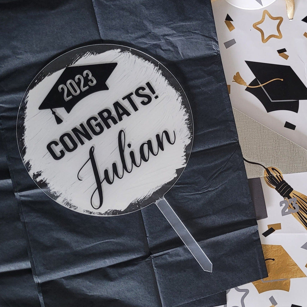 Graduation Cake Topper - 4Keepsake LLC