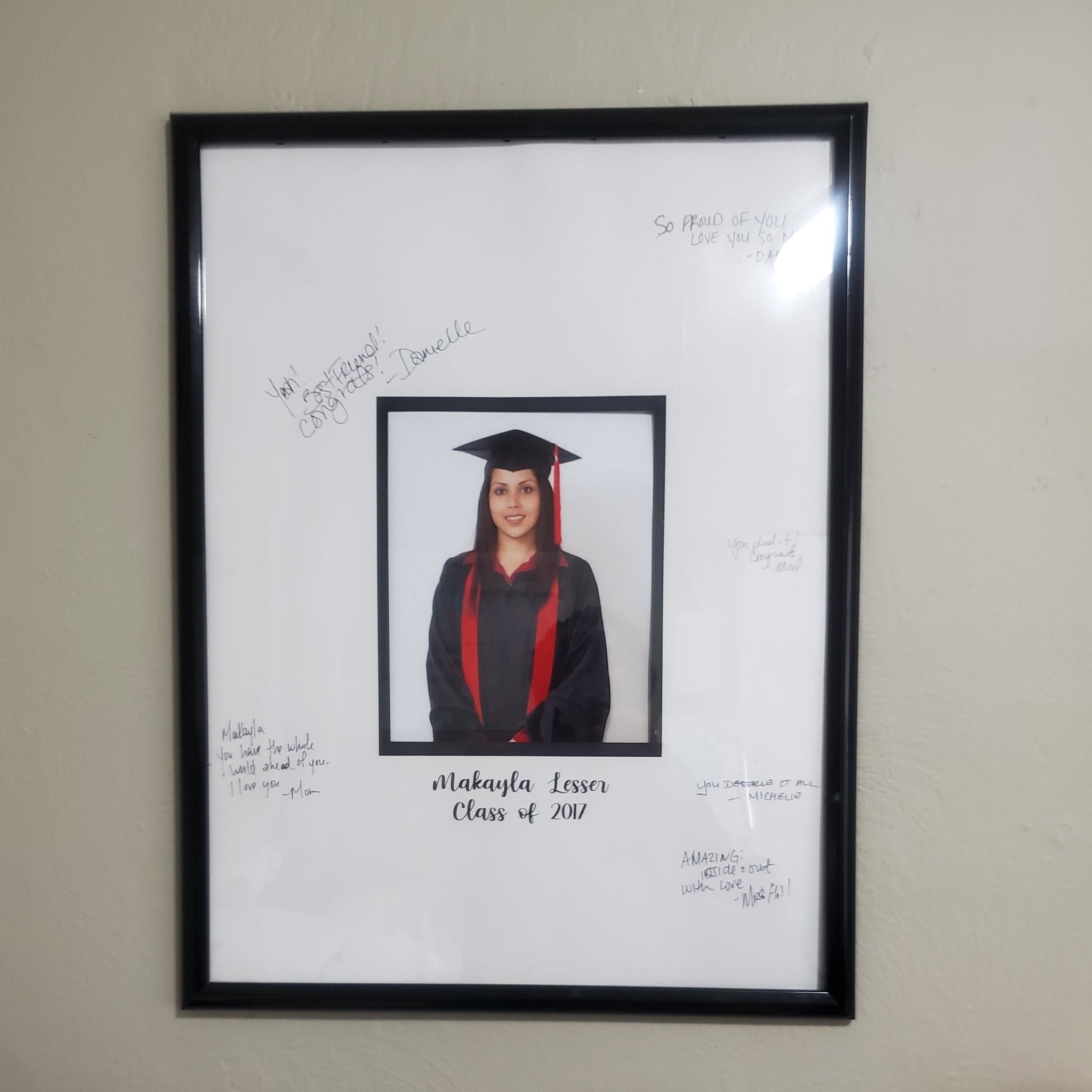 Graduation Signature Photo Mat - 4Keepsake LLC