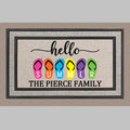 Hello Summer Personalized Doormat - 4Keepsake LLC