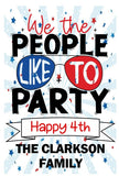 Independence Day Personalized Garden Flag - 4Keepsake LLC
