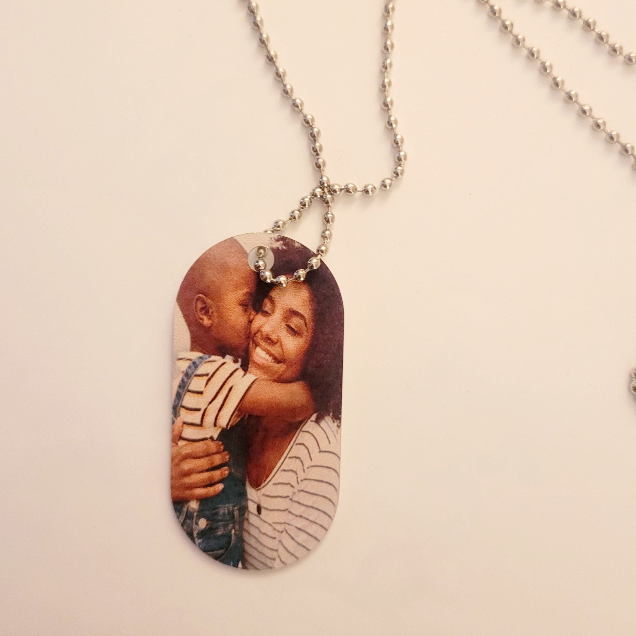 Memorial Dog Tag Necklace - 4Keepsake LLC