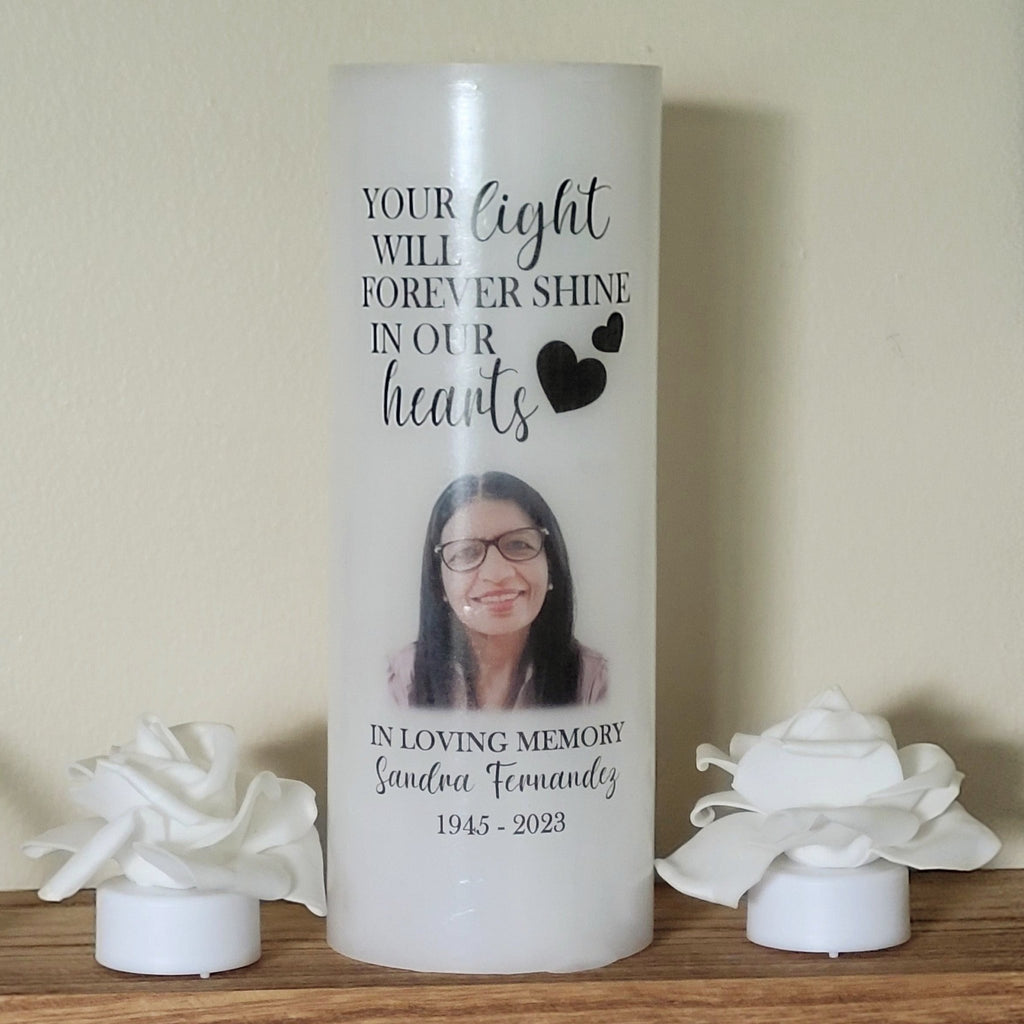 Memorial Flameless LED Candle - 4Keepsake LLC