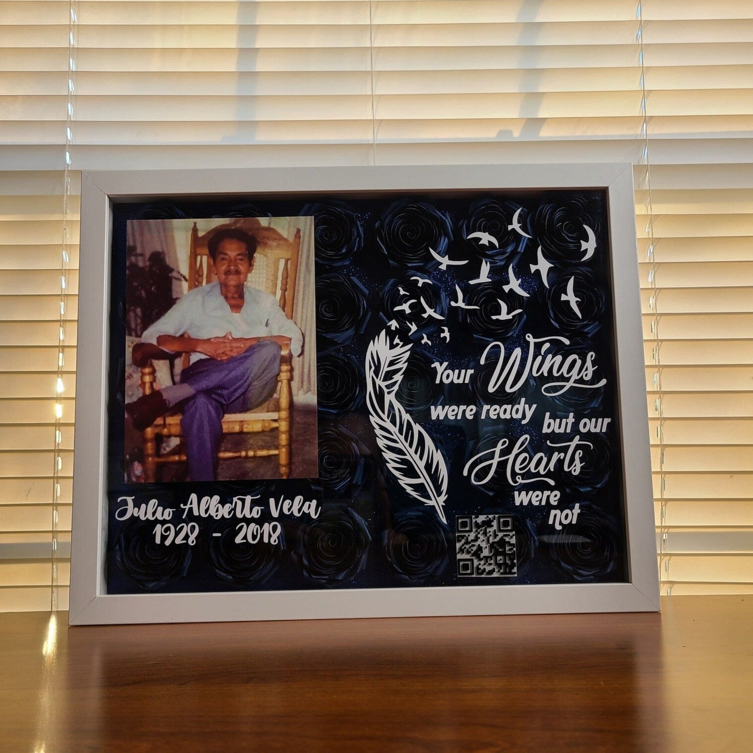 Memorial Shadow Box 11x14 - 4Keepsake LLC