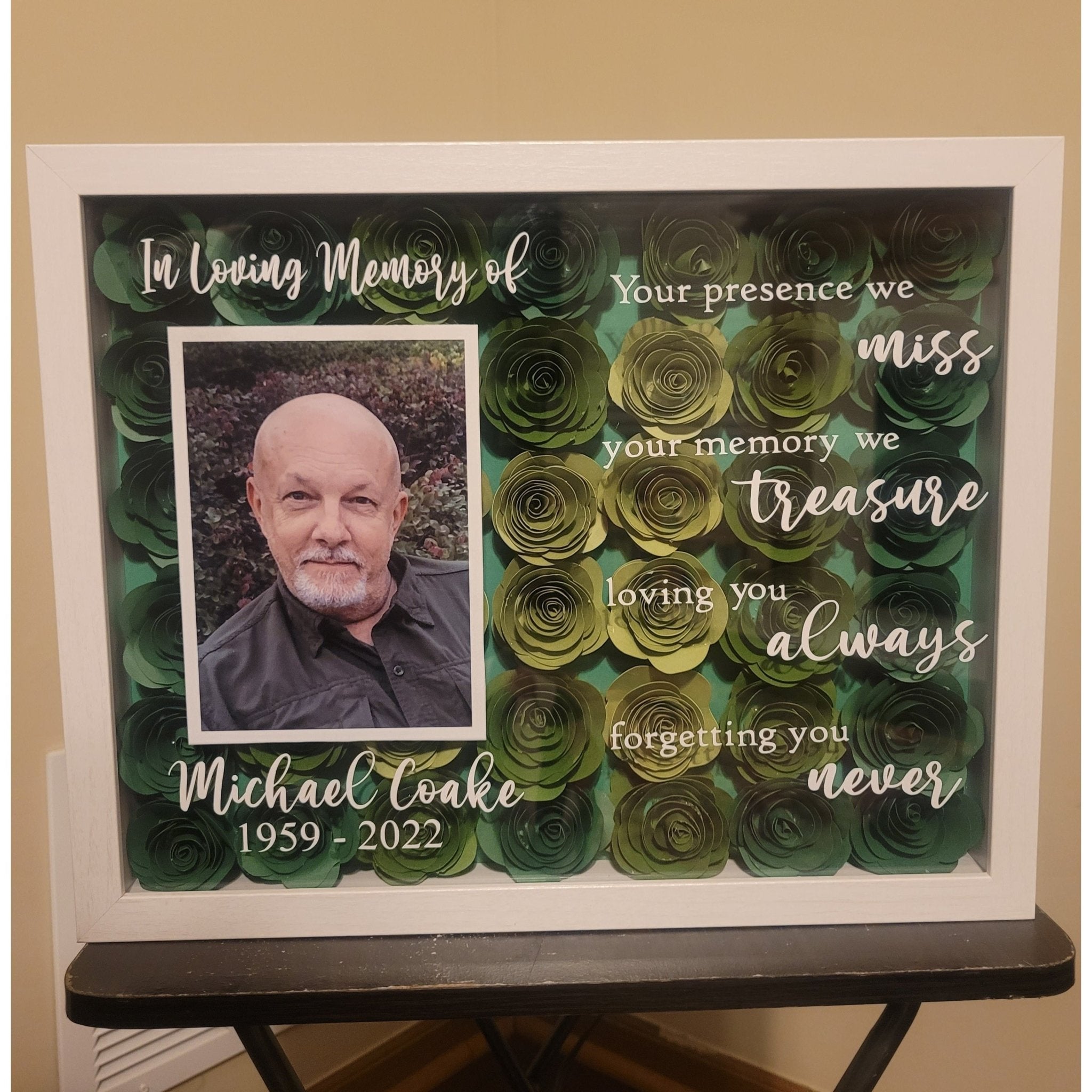 Memorial Shadow Box 11x14 - 4Keepsake LLC