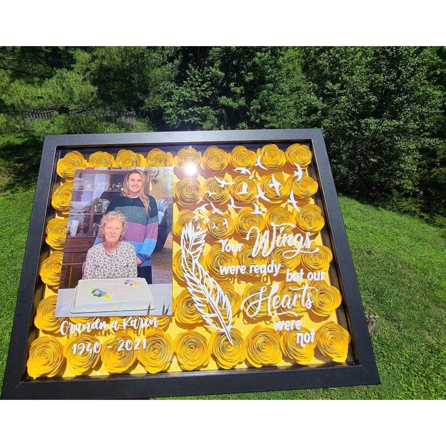 Memorial Shadow Box 11x14 - 4Keepsake LLC