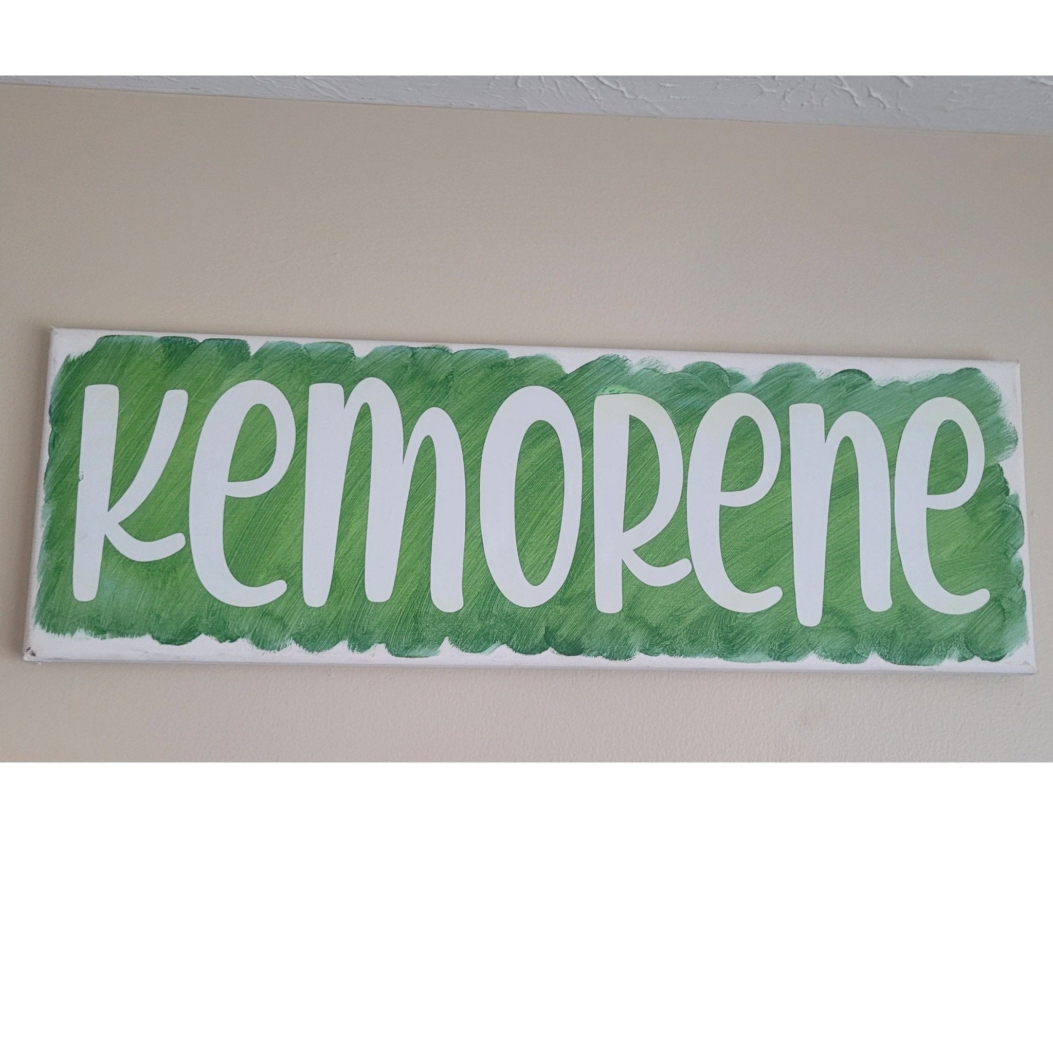 Name in Paint Canvas - 4Keepsake LLC