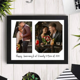 Number Photo Collage Framed - 4Keepsake LLC