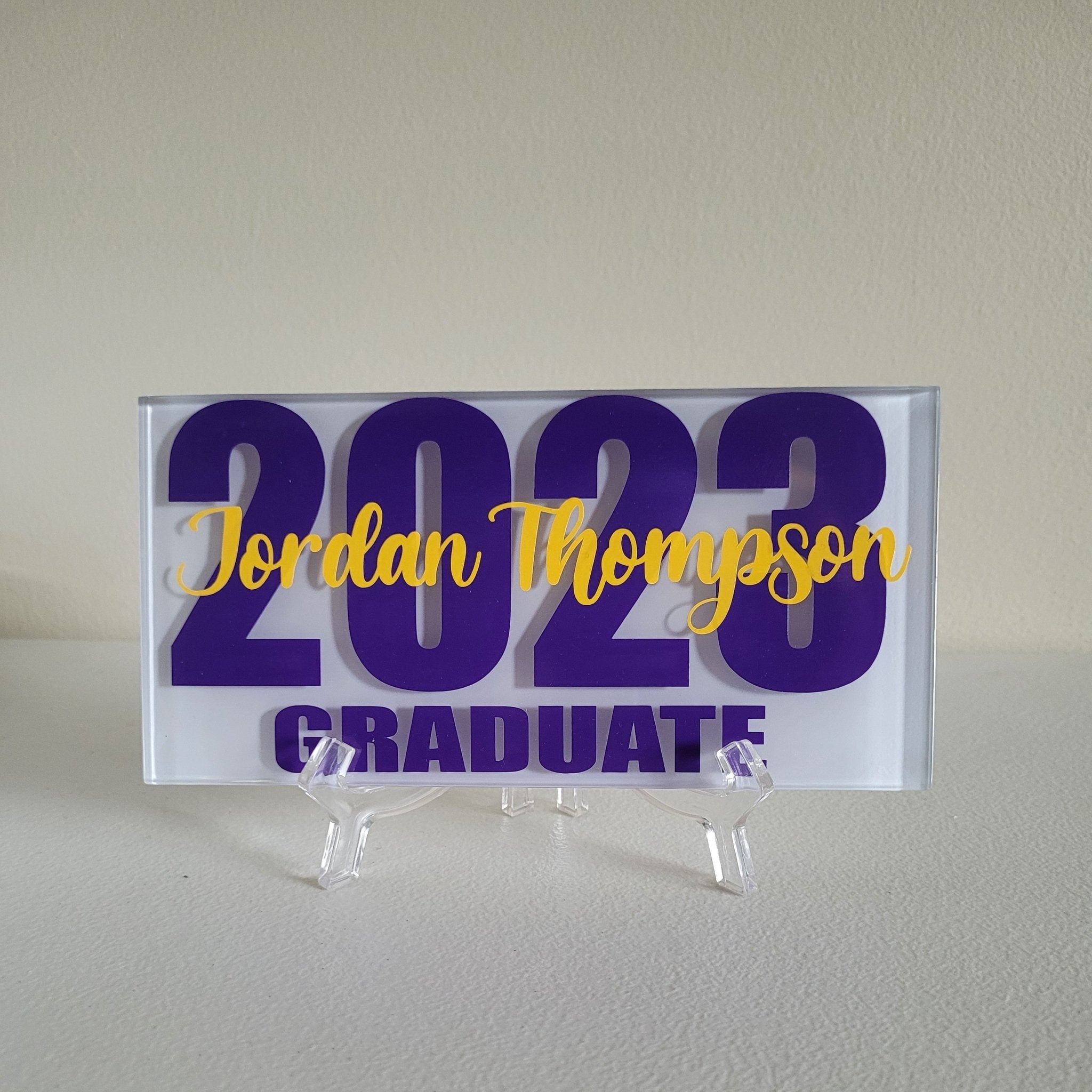 On Sale! Personalized Graduation Display Tile - 4Keepsake LLC