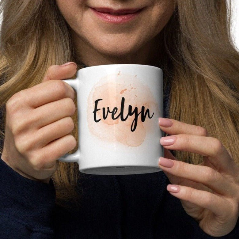 Paint Splash Personalized Ceramic Mug - 4Keepsake LLC