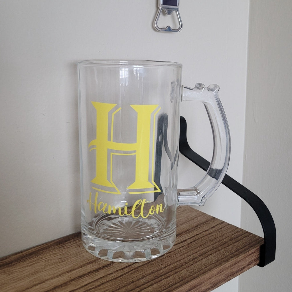 Personalized Beer Mug Glass - 4Keepsake LLC