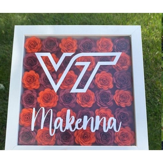 Personalized College Shadow Box - 4Keepsake LLC