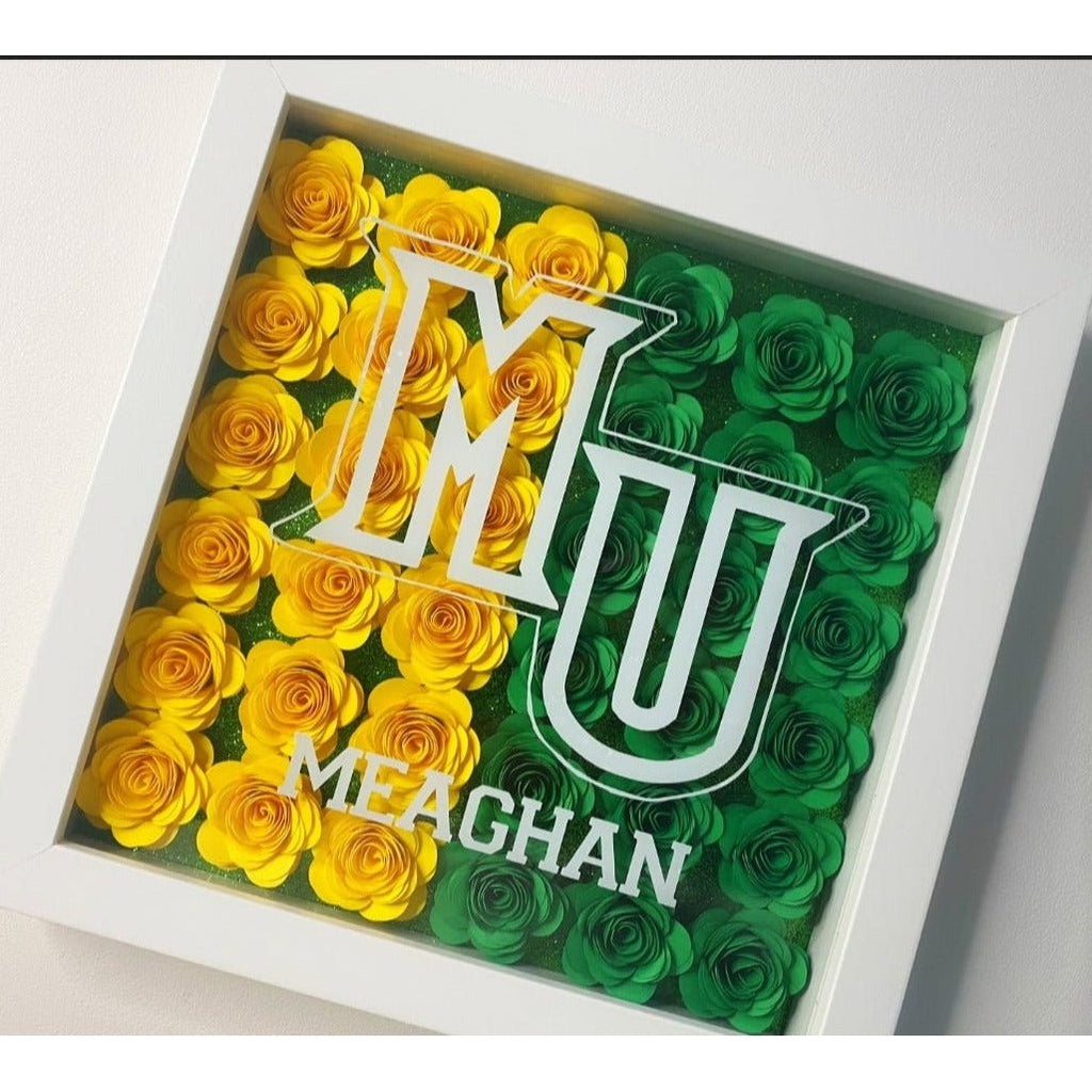 Personalized College Shadow Box - 4Keepsake LLC