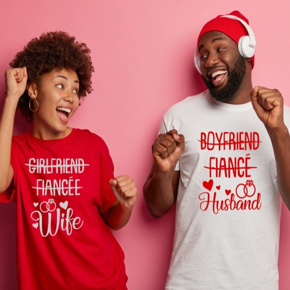 Personalized Fiancé T-Shirt - 4Keepsake LLC