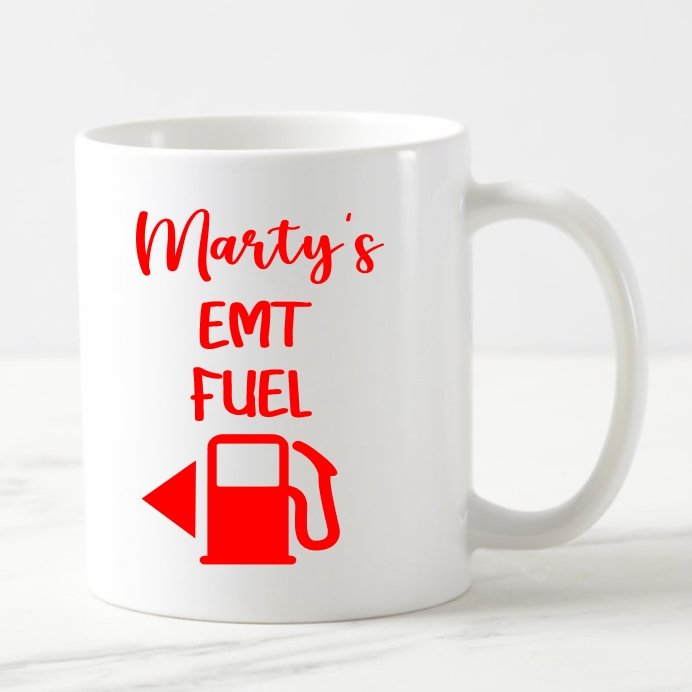 Personalized Fuel Pump Ceramic Mug - 4Keepsake LLC