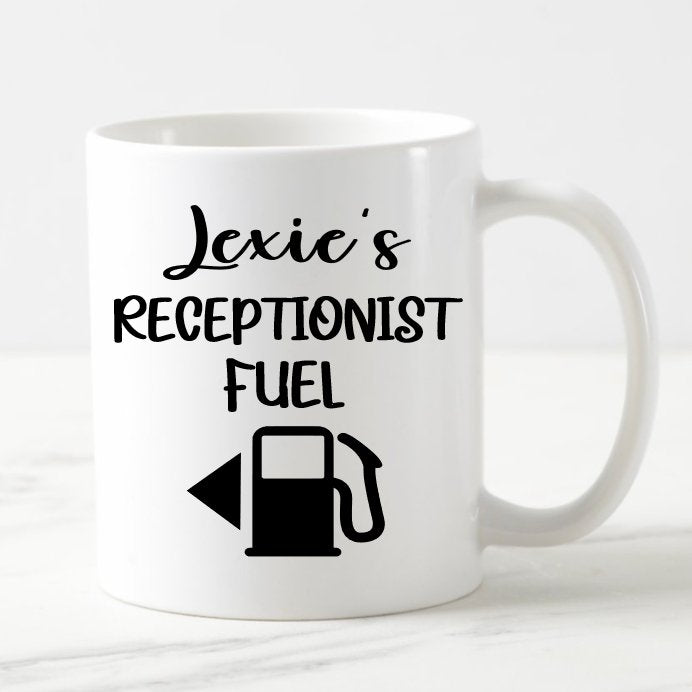 Personalized Fuel Pump Ceramic Mug - 4Keepsake LLC