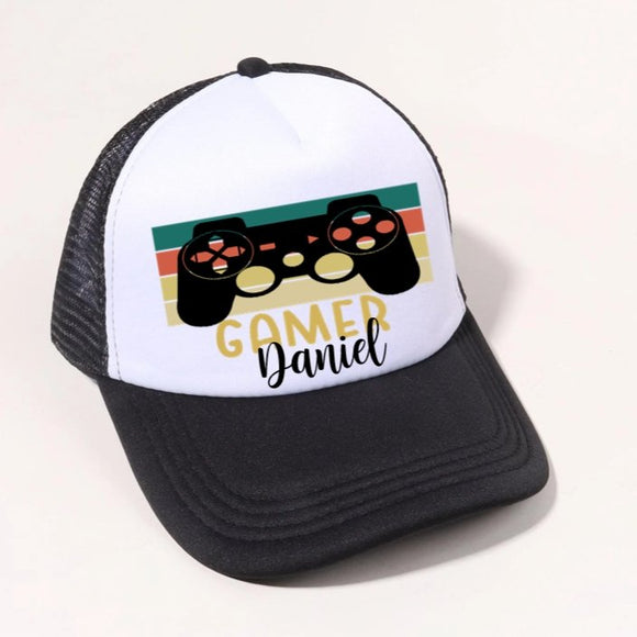 Personalized Gamer Trucker Hat - 4Keepsake LLC