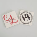 Personalized Monogram Initial Coaster - 4Keepsake LLC