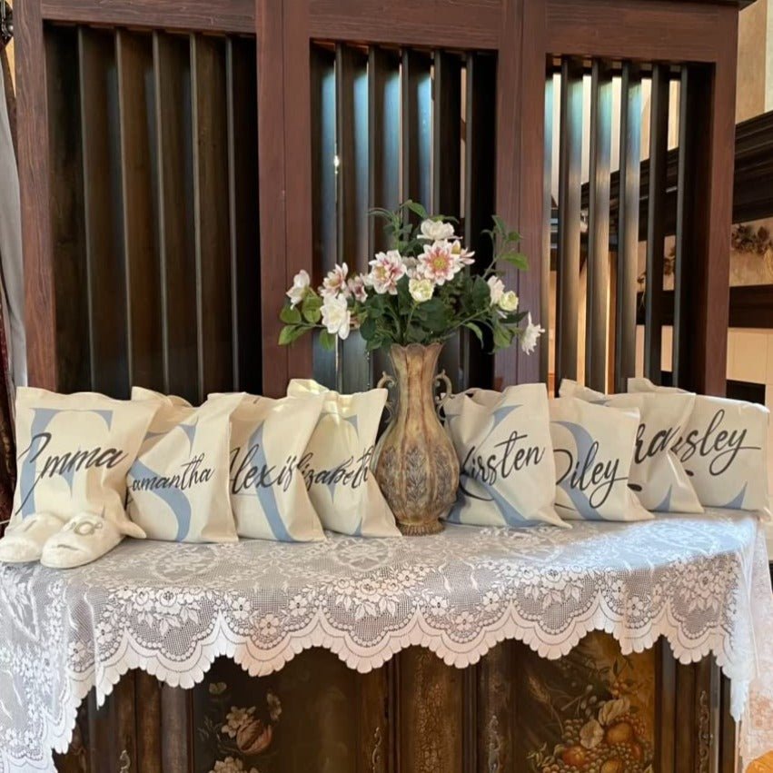 Personalized Natural Tote Bag - 4Keepsake LLC