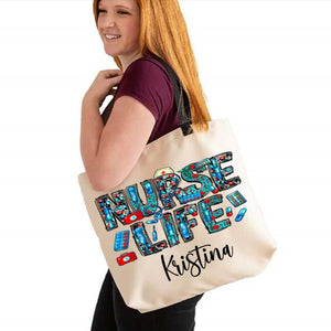 Personalized Nurse Tote Bag - 4Keepsake LLC