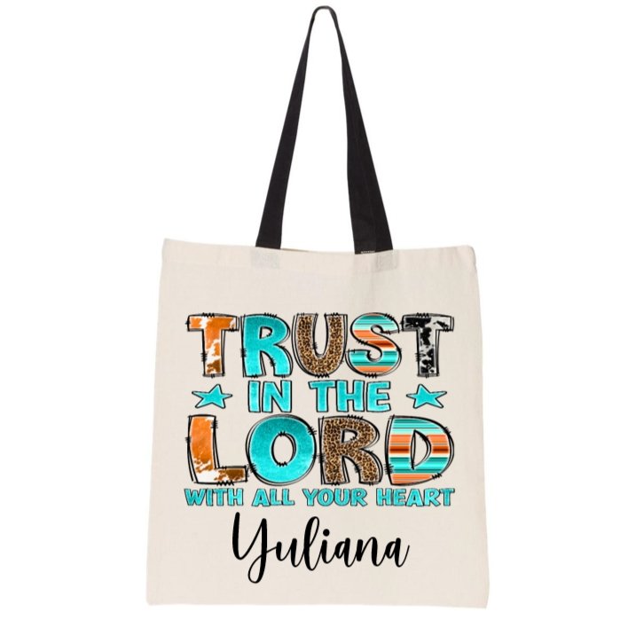 Personalized Religious Tote Bag - 4Keepsake LLC