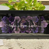 Personalized Shadow Box 5x17 - 4Keepsake LLC