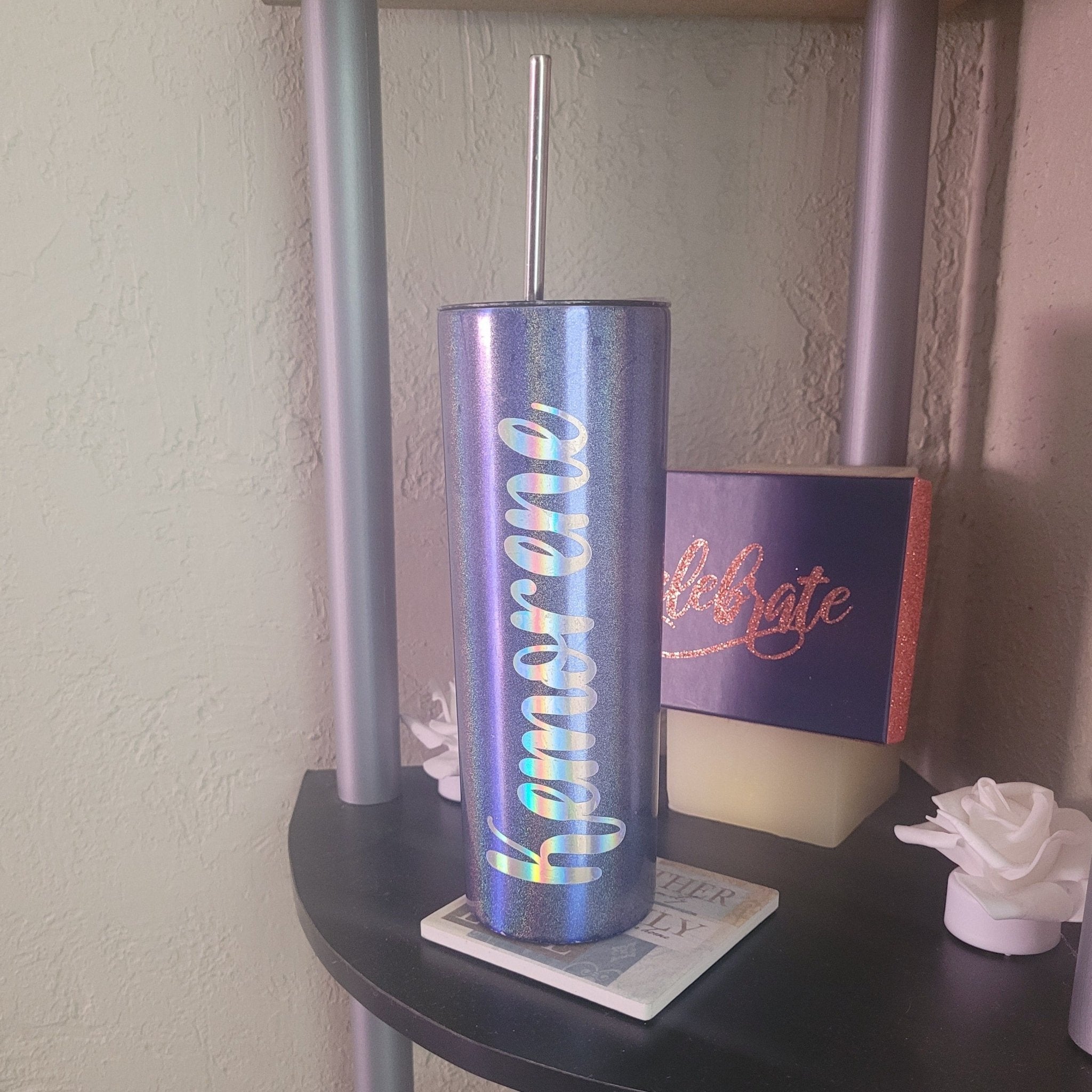 Personalized Skinny Tumbler 20oz - 4Keepsake LLC